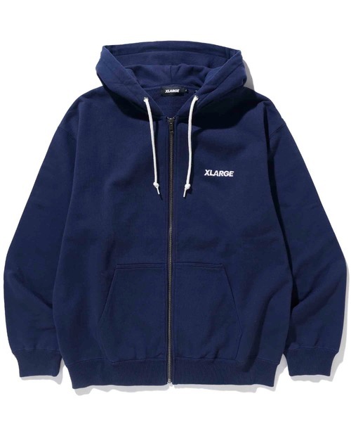 エクストララージ(XLARGE) STANDARD LOGO ZIP HOODED SWEATSHIRT