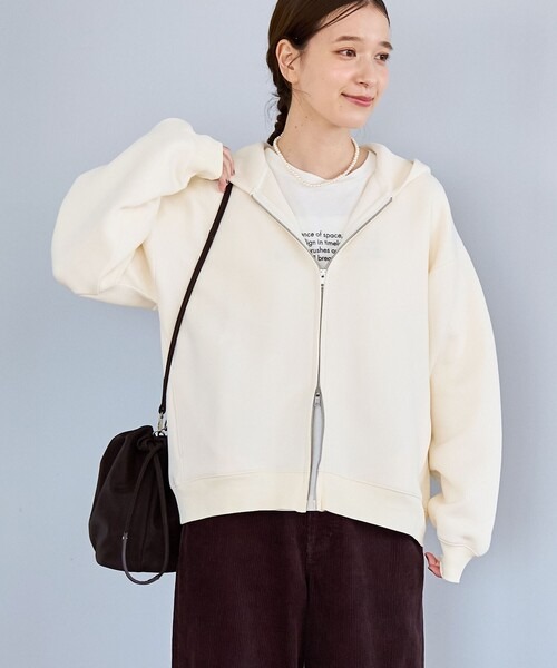 コーエン(coen) CVCダンボールジップパーカー