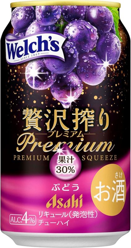 アサヒ(Asahi) 贅沢搾り プレミアムぶどう