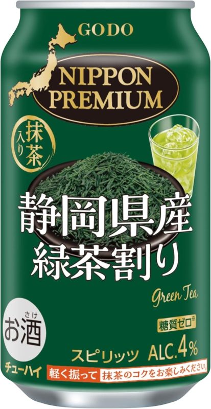 合同酒精 NIPPON PREMIUM 静岡県産緑茶割り