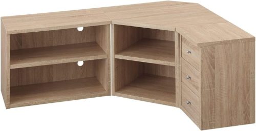 ぼん家具 コーナーテレビ台3点セット