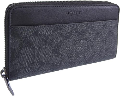 コーチ(COACH) アコーディオン ウォレット シグネチャー キャンバス