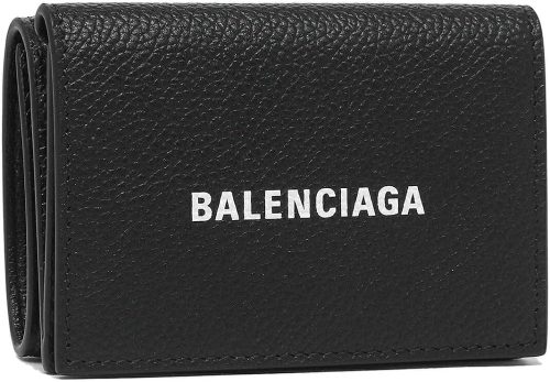 バレンシアガ(BALENCIAGA) Cash ミニウォレット グレインカーフスキン