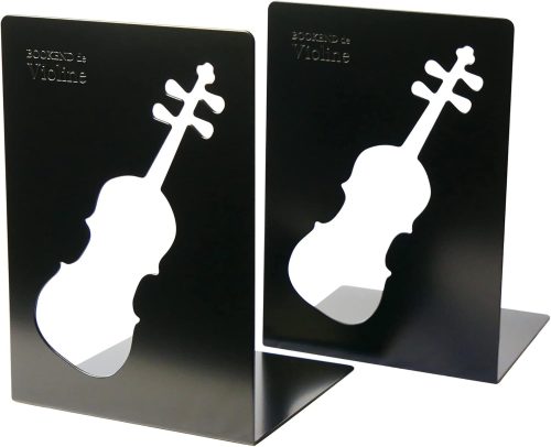 吉川辰蔵製作所 ブックエンド バイオリン柄 BDV-1