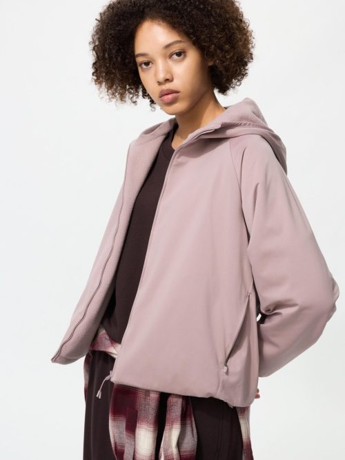 ユニクロ(UNIQLO) ウインドプルーフフリース リバーシブル フルジップパーカ