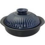 スズ木 萬古焼 菊花瑠璃釉 ベット額10円からのカジノ バカラミック加工IH土鍋 2080-1855