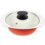 パール金属(PEARL METAL) スマイルポット ベット額10円からのカジノ バカラミック加工IH対応ガラス蓋付卓上鍋 HB-4025