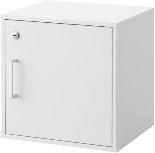 リコメン堂 キューブボックス 鍵付 扉付き 収納