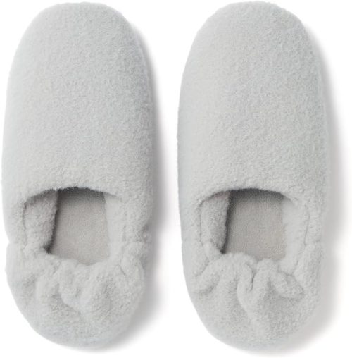 無印良品 あたたかファイバーかかとにフィットするルームシューズ