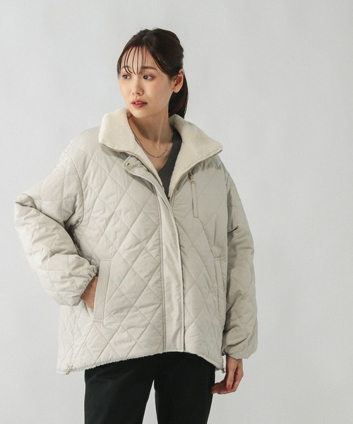 グローバルワーク(GLOBAL WORK) リバーシブルキルトブルゾン