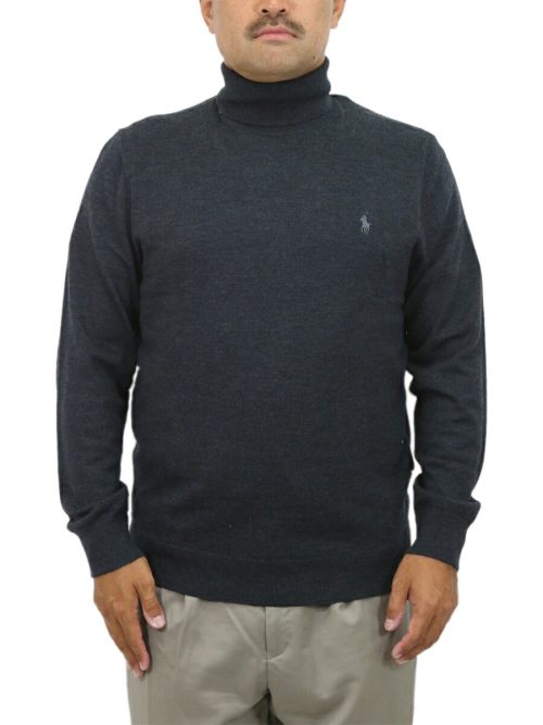 ポロラルフローレン(Polo Ralph Lauren) メンズ ウォッシャブルメリノウール タートルネック セーター