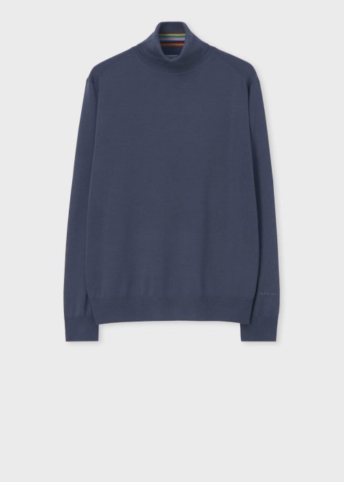 ポールスミス(Paul Smith) ハイゲージ タートルネックニット