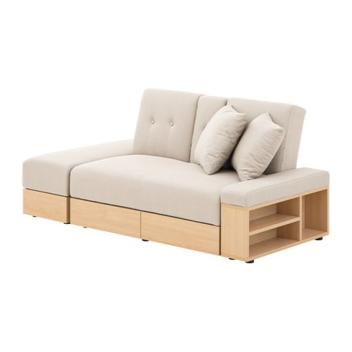 モダンデコ(MODERN DECO) 収納付き3人掛け多機能ソファ ss001-165