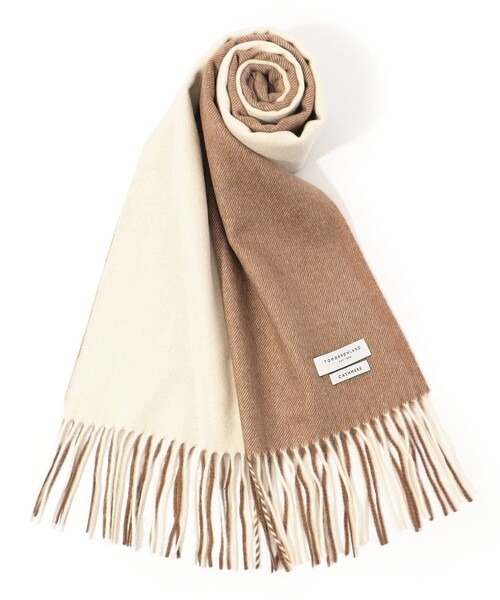 トゥモローランド(TOMORROWLAND) カシミヤ パネルマフラー