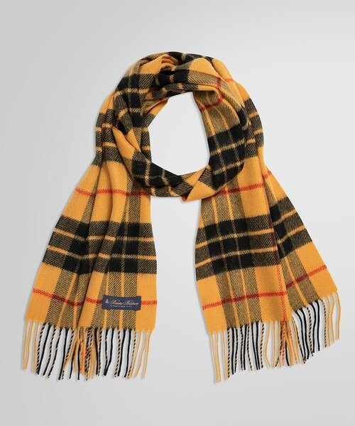 ブルックスブラザーズ(Brooks Brothers) カシミヤ タータンチェック マフラー