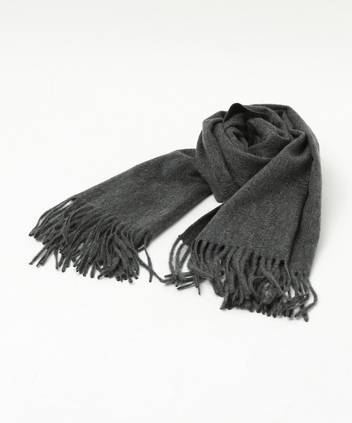 アバハウス(ABAHOUSE) カシミヤ100% 大判 ベーシック マフラー 60×160