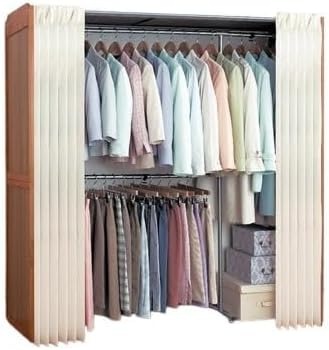 ファミリー・ライフ 木製伸縮式クローゼットハンガー 03871