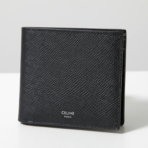 セリーヌ(CELINE) バイフォールドウォレット グレインドカーフスキン