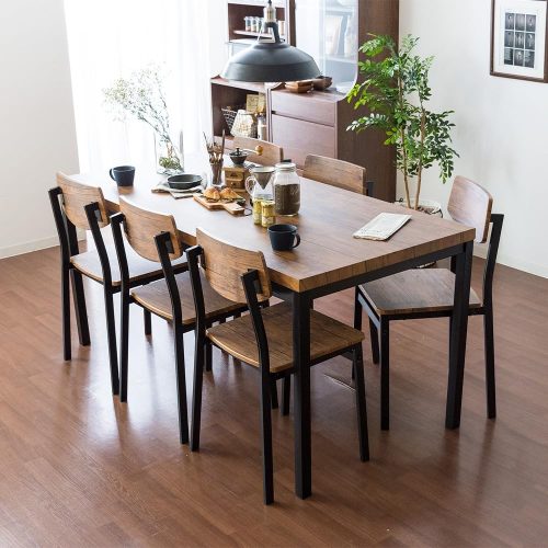 エアリゾームインテリア(Air Rhizome Interior) ヴィンテージダイニング7点セット FORK