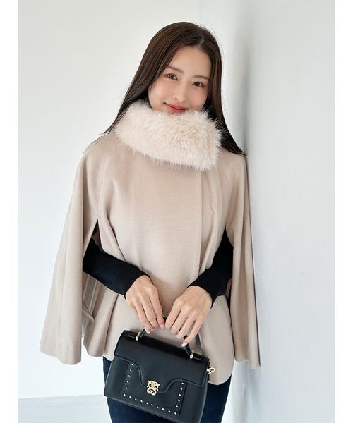 スナイデル(Snaidel) ショートケープコート