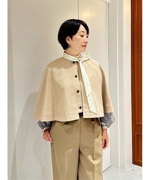 エストネーション(estnation) COLUMN ケープ ジャケット