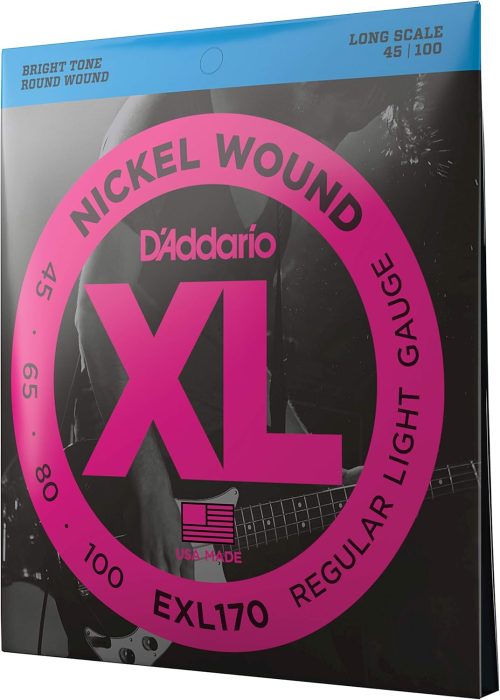 ダダリオ(DADDARIO) EXL170 Nickel Wound Bass Light 45-100