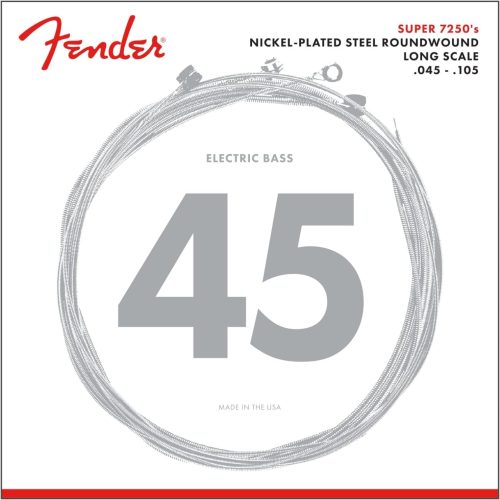 フェンダー(Fender) 7250M Super 7250's Nickel Plated Bass Strings