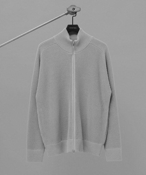 ユナイテッドトウキョウ(UNITED TOKYO) ウールリブジップドライバーズニット