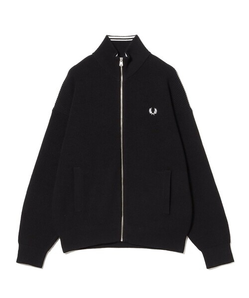 ビームス(BEAMS) 別注 FRED PERRY ドライバーズニット