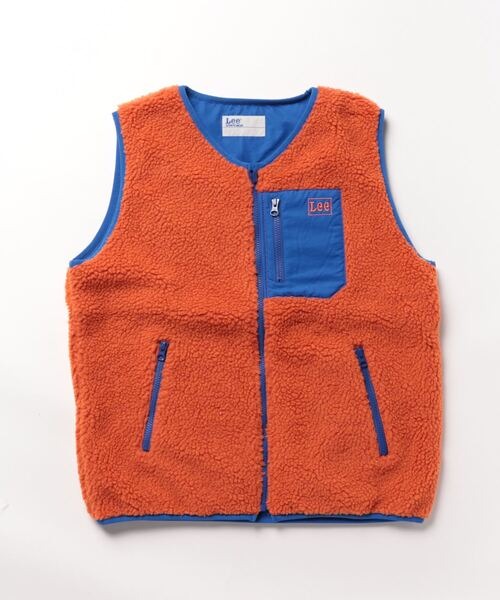 リー(Lee) ボアフリースベスト リバーシブル