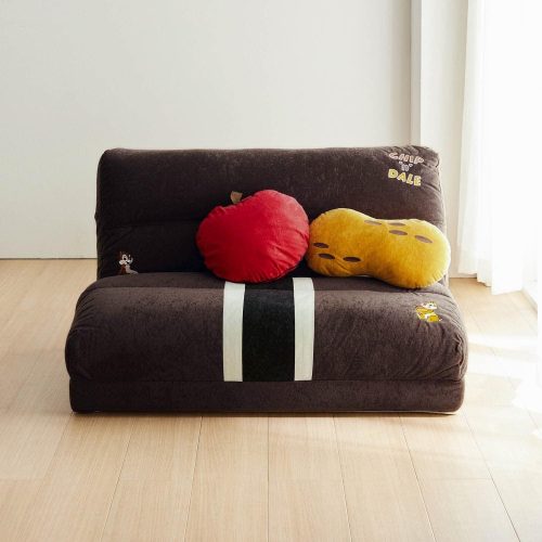 ベルメゾン ディズニー ソファベッド 4WAY モチーフ型 クッション ブランケット付き