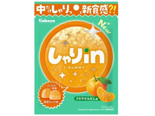カバヤ食品 しゃりinグミ みかん