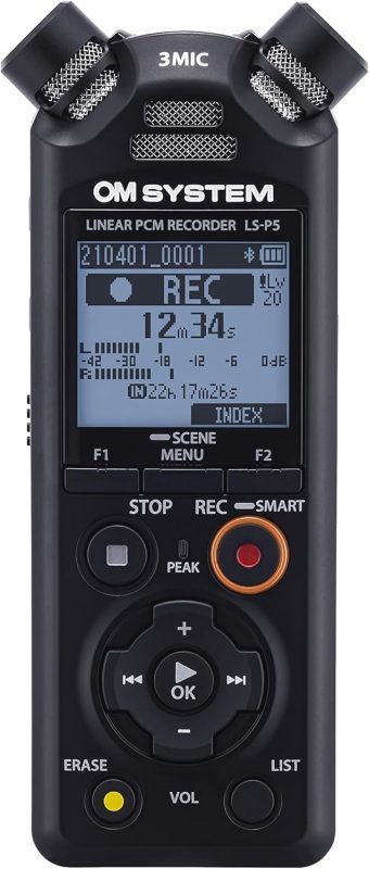 オーエムシステム(OM SYSTEM) リニアPCMレコーダー LS-P5