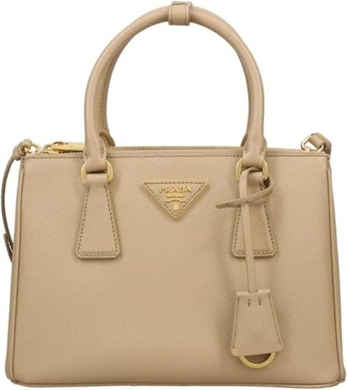 プラダ(PRADA) ガレリア サフィアーノレザー スモールバッグ