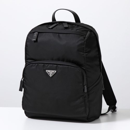 プラダ(PRADA) Re-Nylon xサフィアーノレザー バックパック