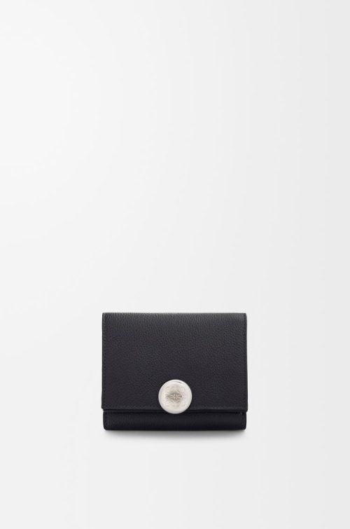 ロエベ(LOEWE) ペブル トライフォールド ウォレット ペブルグレインカーフ