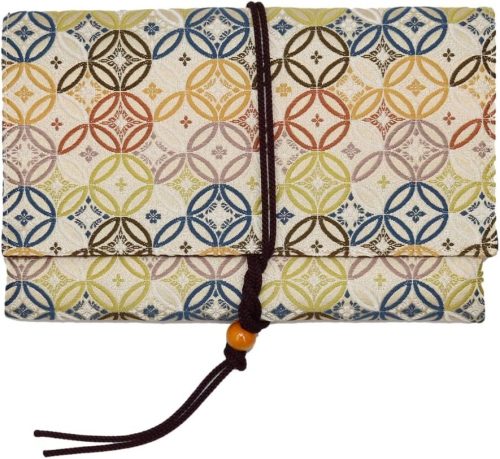 Candy COLORS 御朱印帳入れ 七宝 ベージュ