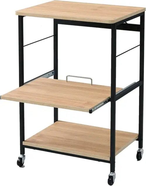 山善(YAMAZEN) スチームオーブンも載せられる 大型レンジ対応ラック DRW-WIDE