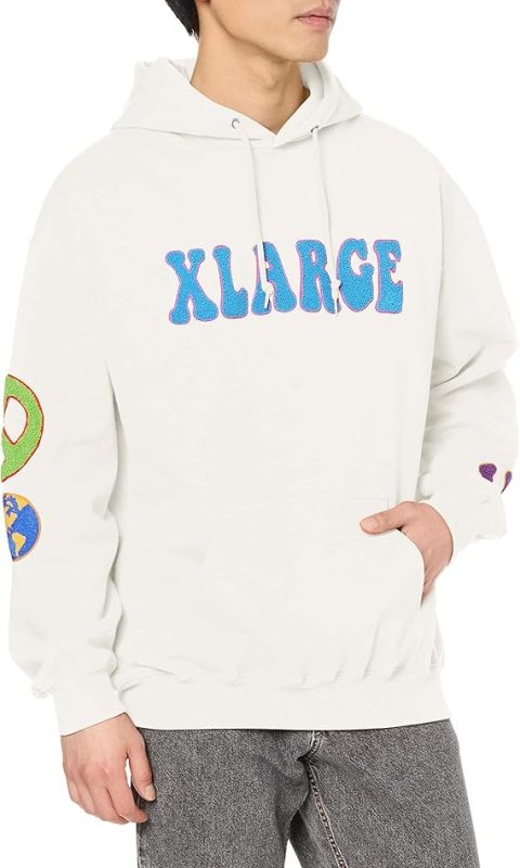 エクストララージ(XLARGE) FLOWER PULLOVER HOODED SWEAT