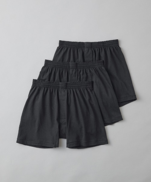 グンゼ(GUNZE) ニットトランクス 前あき 3枚組