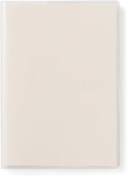 無印良品 月曜始まりバーチカルスケジュール帳 2025年12月始まり B6