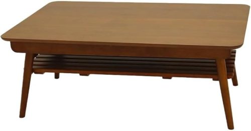 ヤマソロ 棚付き折れ脚こたつテーブル Pinocchio 82-606