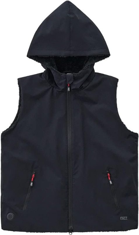 アイリスオーヤマ(IRIS OHYAMA) 撥水防風フーディーボアヒートベスト FC21615