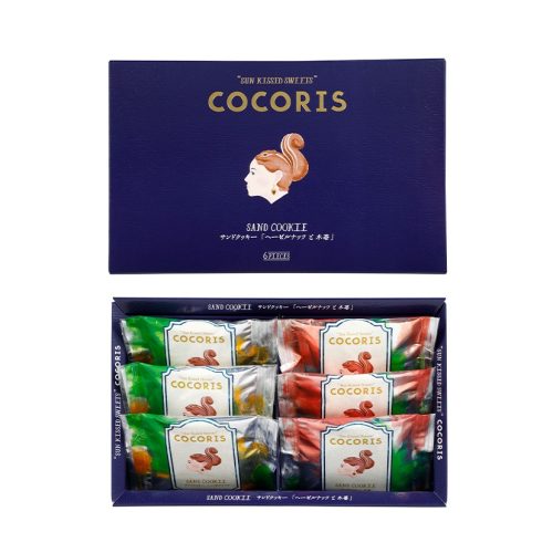 シュクレイ ココリス サンドクッキー ヘーゼルナッツと木苺