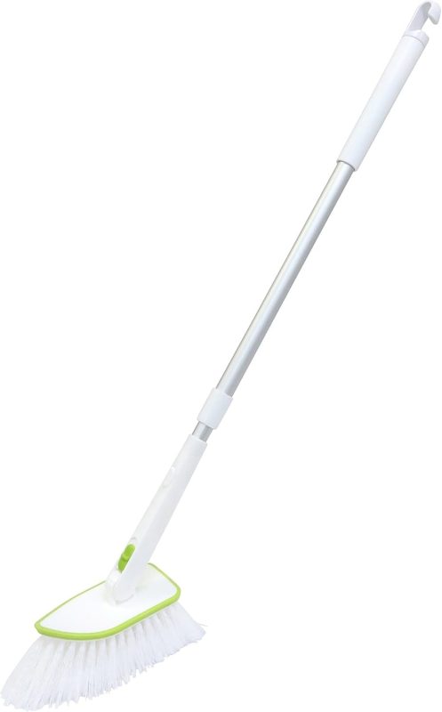 東和産業 伸縮アルミ柄バスブラシ ロング 30007