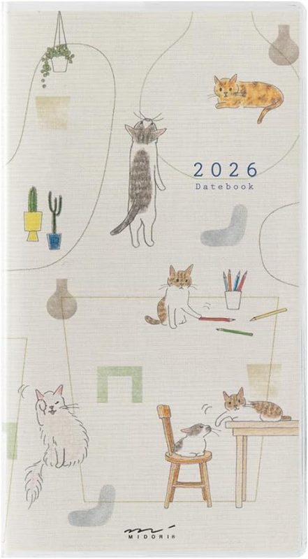 エルコミューン マトカ 2026年 手帳 B6 マンスリー トロット