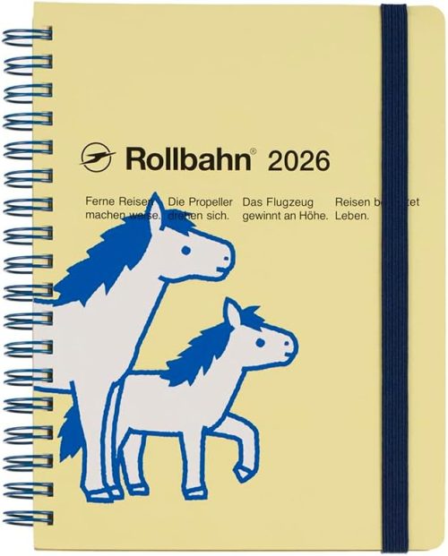 デルフォニックス(DELFONICS) 手帳 2026 ロルバーンダイアリー ガントチャート ポニー L