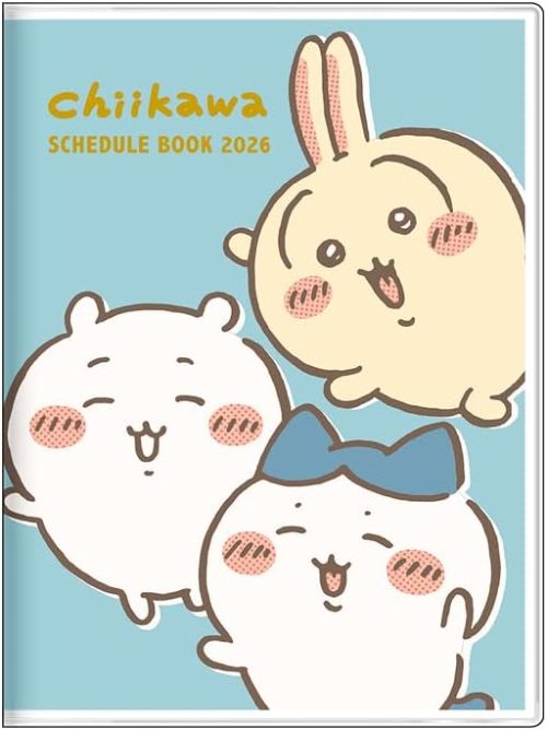 サンスター文具 ちいかわ ダンス 2026年 マンスリー手帳 A6