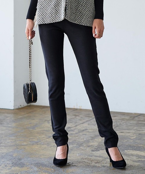 神戸レタス(KOBE LETTUCE) 暖か裏起毛ストレッチレギンスパンツ