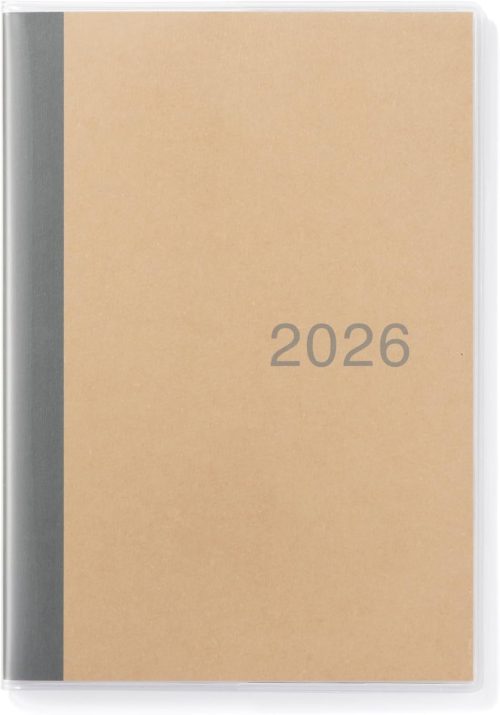 無印良品 月曜始まりマンスリースケジュール帳 2025年12月始まり B6 84854491